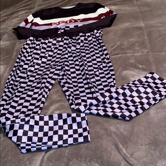 🔥Body trendy plaid sexy two-piece set.🔥 - Picture 5 of 5